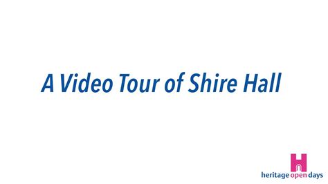 A Virtual Tour Of Shire Hall Chelmsford Heritage Open Days Youtube