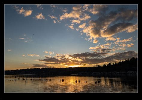 Sunset Over Lake Washington | RobsBlogs