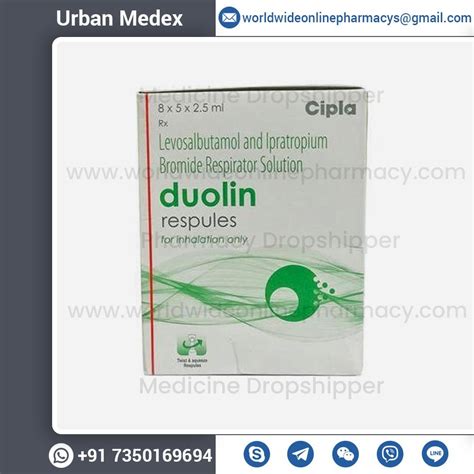 Duolin Levosalbutamol Respules Cipla Ltd At Rs Packet In Nagpur