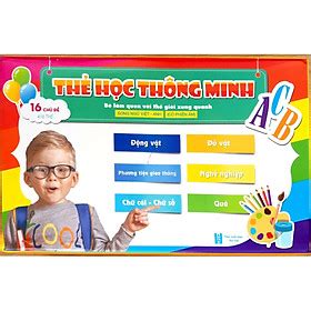 Mua Bộ Thẻ Học Thông Minh Flash card 16 Chủ Đề 416 Thẻ Kích thích