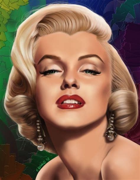 Marilyn Monroe By Rainer Digital Painting This Image First Pinned