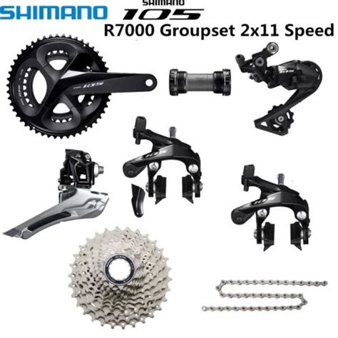 New Shimano R X Speed Road Bike Groupset W O Shifter Set