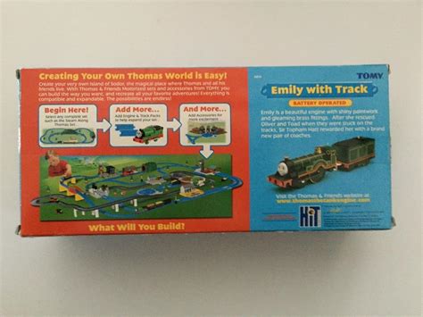 THOMAS & FRIENDS MOTORIZED EMILY WITH TRACK AND CAR TOMY NIB | #1913228865