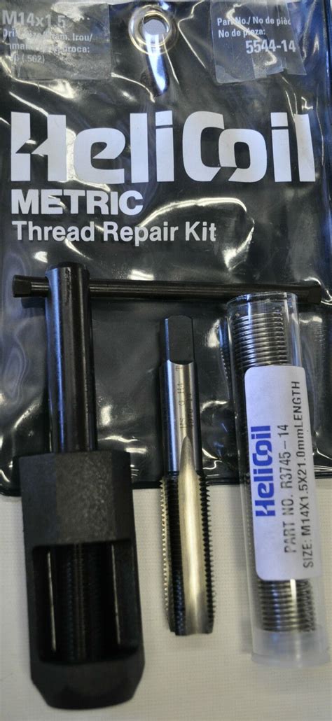 Helicoil M X Metric Fine Thread Repair Kit Metric Thread