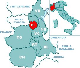 Websites of communes in the province of Biella