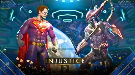 Injustice 2 Bizarro Vs Black Manta YouTube