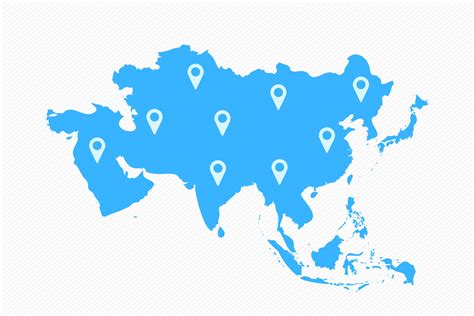 Asia Map Icon Vector Art, Icons, and Graphics for Free Download