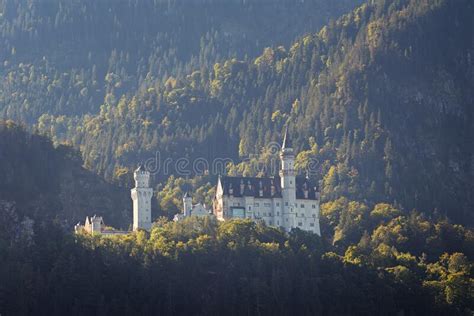 Castelo De Conto De Fadas Do Famoso Neuschwanstein Na Alemanha Avaria