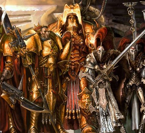 mk2501: Warhammer 40K - Adeptus Custodes - 40k Artwork