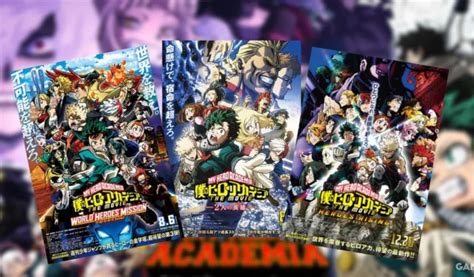 My Hero Academia todas las películas clasificadas