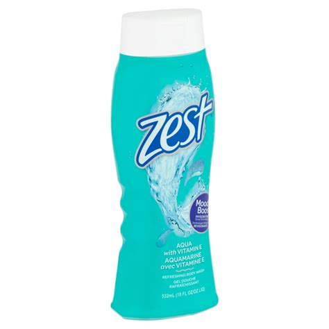 Zest Aqua With Vitamin E Refreshing Body Wash 18 Fl Oz