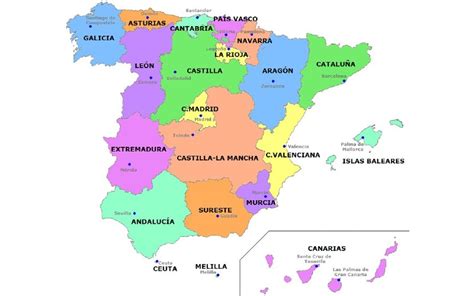 ¿cuántas Provincias Hay En España Y Cuáles Son • Cascaraamargaes