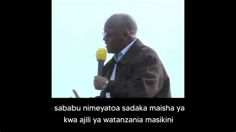 Magufuli Pole Tanzania Magufuli Ulale Salama All Star Official Song