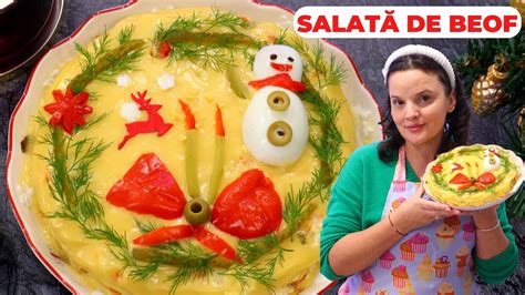 SALATA DE BOEUF Reteta Usoara Si Rapida Anyta Cooking YouTube