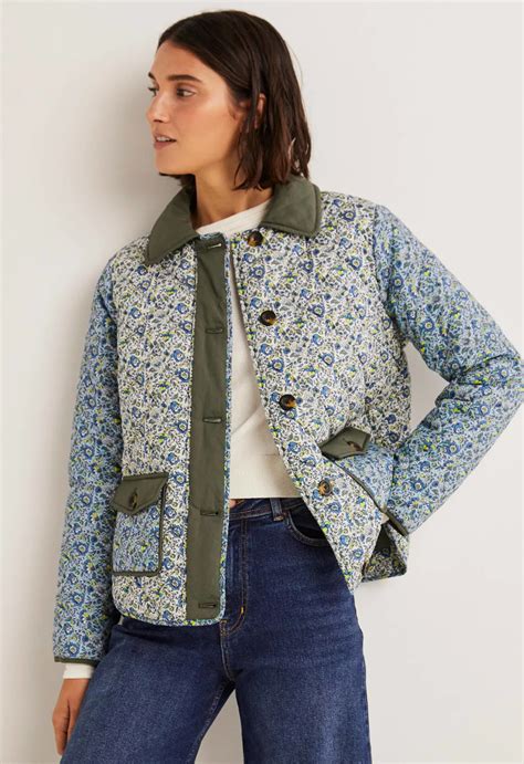 Boden Quilted Cotton Jacket