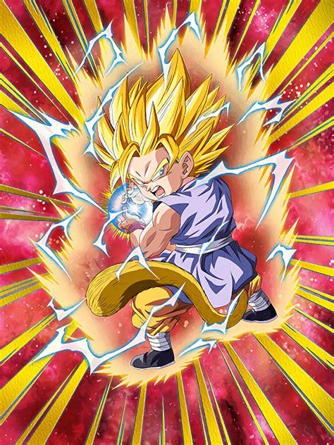 Omens Of Awakening Super Saiyan 2 Goku Gt Dragon Ball Z Dokkan Battle Wikia Fandom Powered