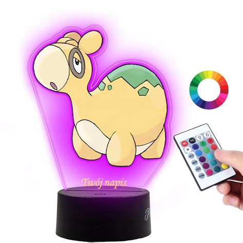 Lampka Na Biurko Statuetka Led Z Nadrukiem Uv Pokemon Numel Na Prezent