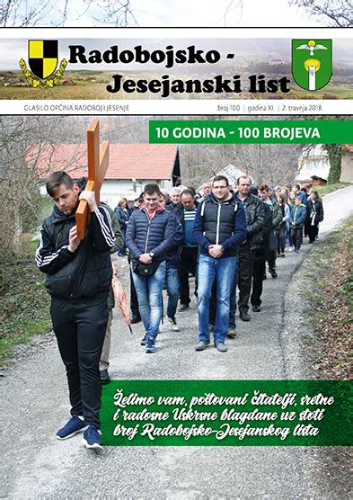 Radobojsko Jesejanski List Broj