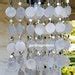 Solar Capiz Shell Windchimes Chandelier White Capiz Chimes Etsy