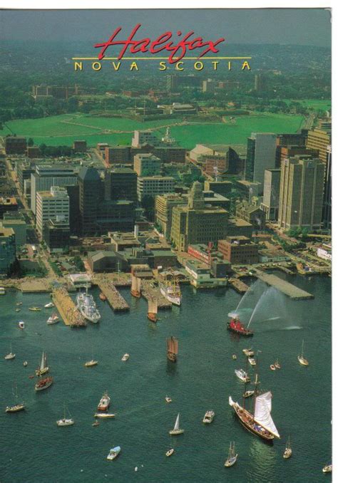 world  postcards  travels halifax canada