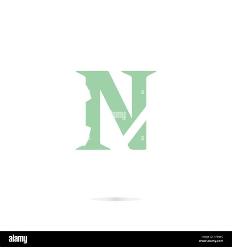 Letter N Logo Icon Design Template Elements Stock Photo Alamy