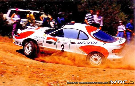 Sainz Carlos Moya Luis Toyota Celica Turbo 4WD ST185 Acropolis