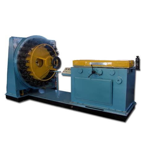 24 Spindle Metal Wire Horizontal Type Braiding Machinebraider China