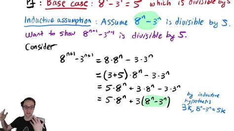 Intro To Proofs 12 More Induction And More Divisibility Youtube