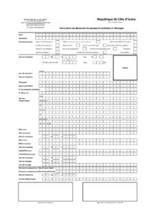 République de Côte dIvoire r 233 publique de c 244 te d ivoire pdf