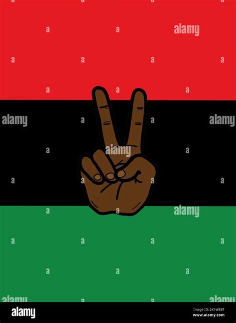 Pan African Flag Afro American Flag Unia Flag Or Black Liberation