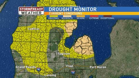 Parts Of Mid Michigan Officially In Drought