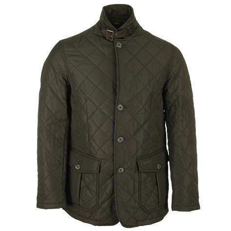 Barbour Quilted Lutz Mqu Ol Blousons Homme