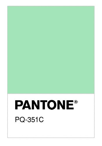 Colore Pantone® Pq 351c Numerosamenteit