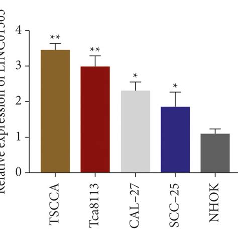 LINC01303 Promotes OSCC Cell Growth And Migration In Vivo A Images