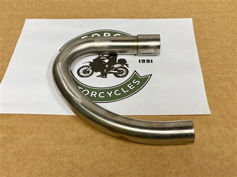 Exhaust Header Pipe Left Hand Stainless-Steel (84710045) | FMC – Force Motorcycles