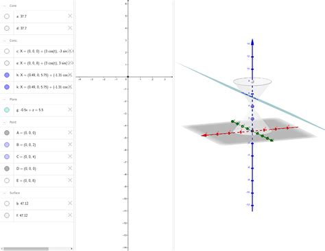 Elipse En 3d GeoGebra