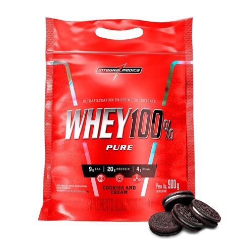 Whey Pure Cookies And Cream Refil Integralm Dica G Shopee Brasil