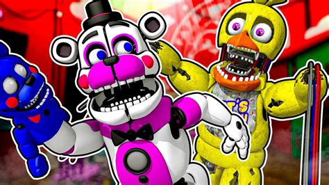 Fnaf Remastered In Fnaf Rewritten Youtube