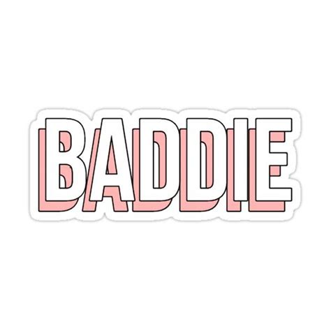 Baddie Sticker For Sale By Rosediore Baddies Mean Girls Burn Book