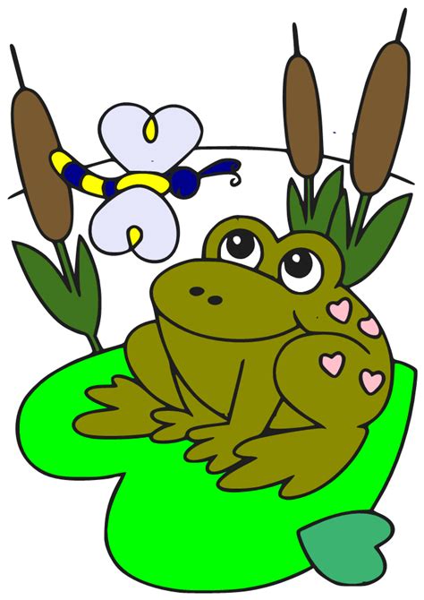 Free Cartoon Frog On Lily Pad, Download Free Cartoon Frog On Lily Pad ...