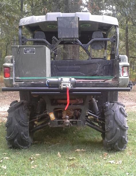 Homemade Rear Bumper And Winch Mount