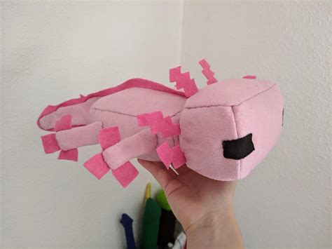 Minecraft Axolotl Plushie Free Pattern By Witchcraftyyt On Deviantart