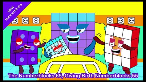 The Numberblocks 65, Giving Birth Numberblocks 55 | Numberblocks ...