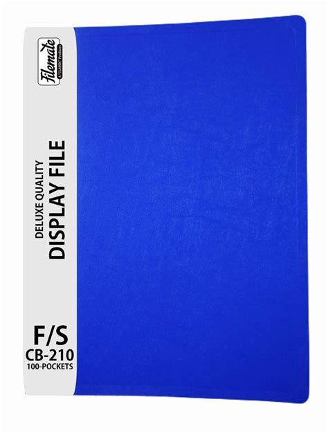 Filemate F S Or Legal Size Display File Deluxe Quality Pockets