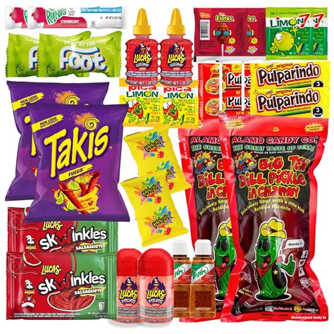 The Full Tiktok Chamoy Pickle Kit With Candy Includes