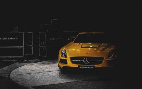 SLS AMG Coupe Black Series Mercedes SLS #1080P #wallpaper #hdwallpaper ...