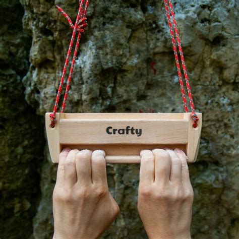 Portable Climbing Fingerboard Hangboard For Climbing Warm Up Etsy