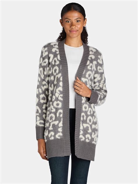 Dreamers By Debut Women S Open Front Cardigan Sweater Midweight Sizes