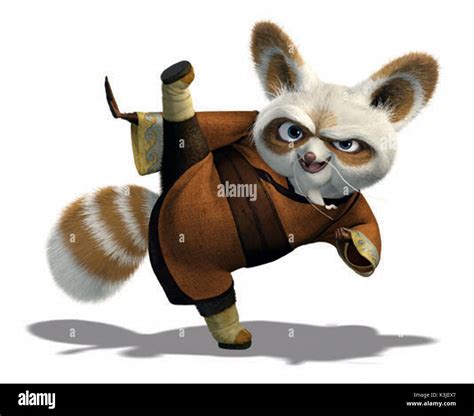 KUNG FU PANDA DUSTIN HOFFMAN voices Master Shifu KUNG FU PANDA Date: 2008 Stock Photo - Alamy