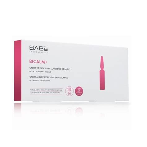 BABE tirpalo ampulės BICALM 10 vnt Camelia